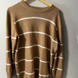 Urban planet oversized brown striped sweater